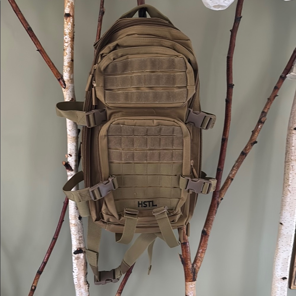 HSTL Tactical Backpack with MOLLE System and Modular Design